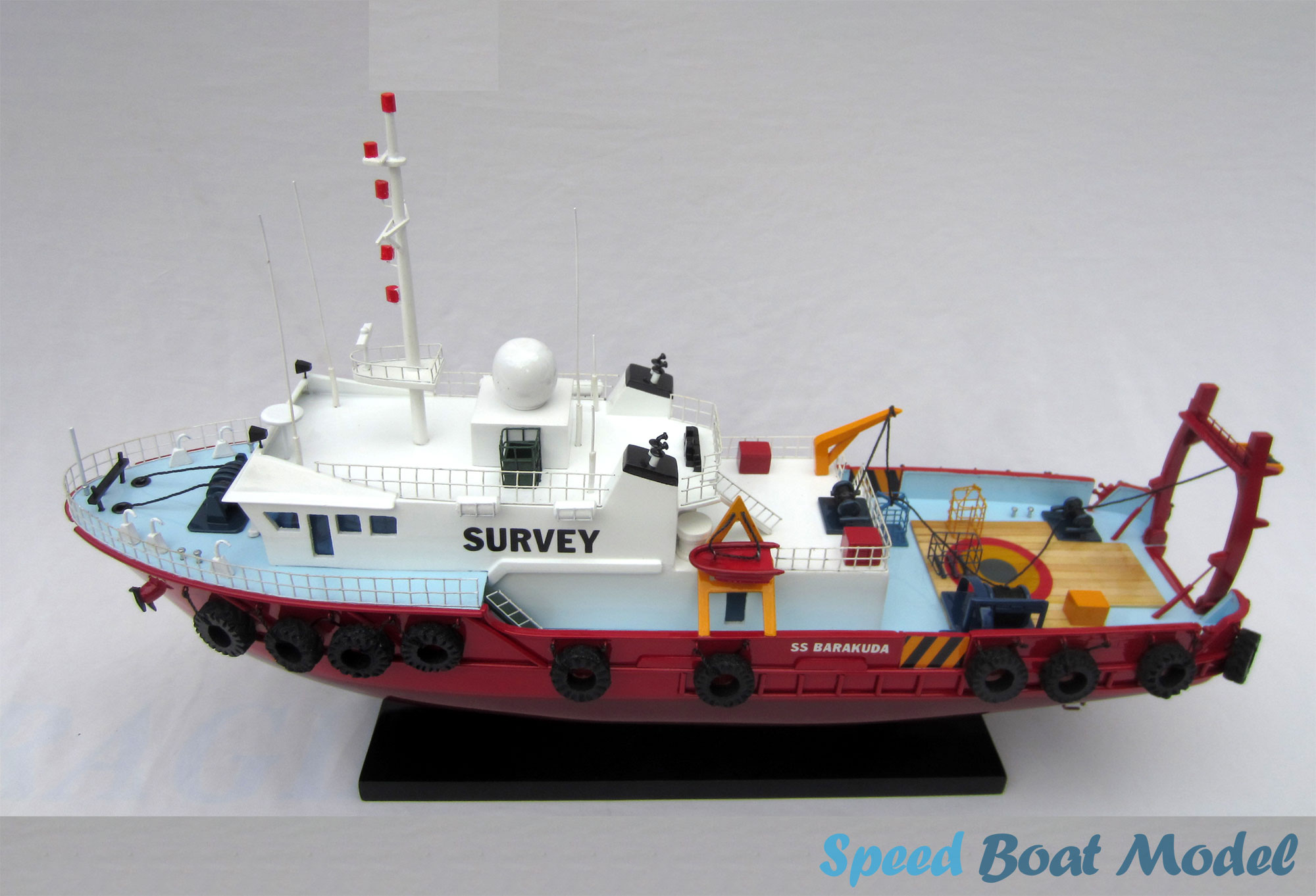 Ss Barakuda Commercial Ship Model 20.4"