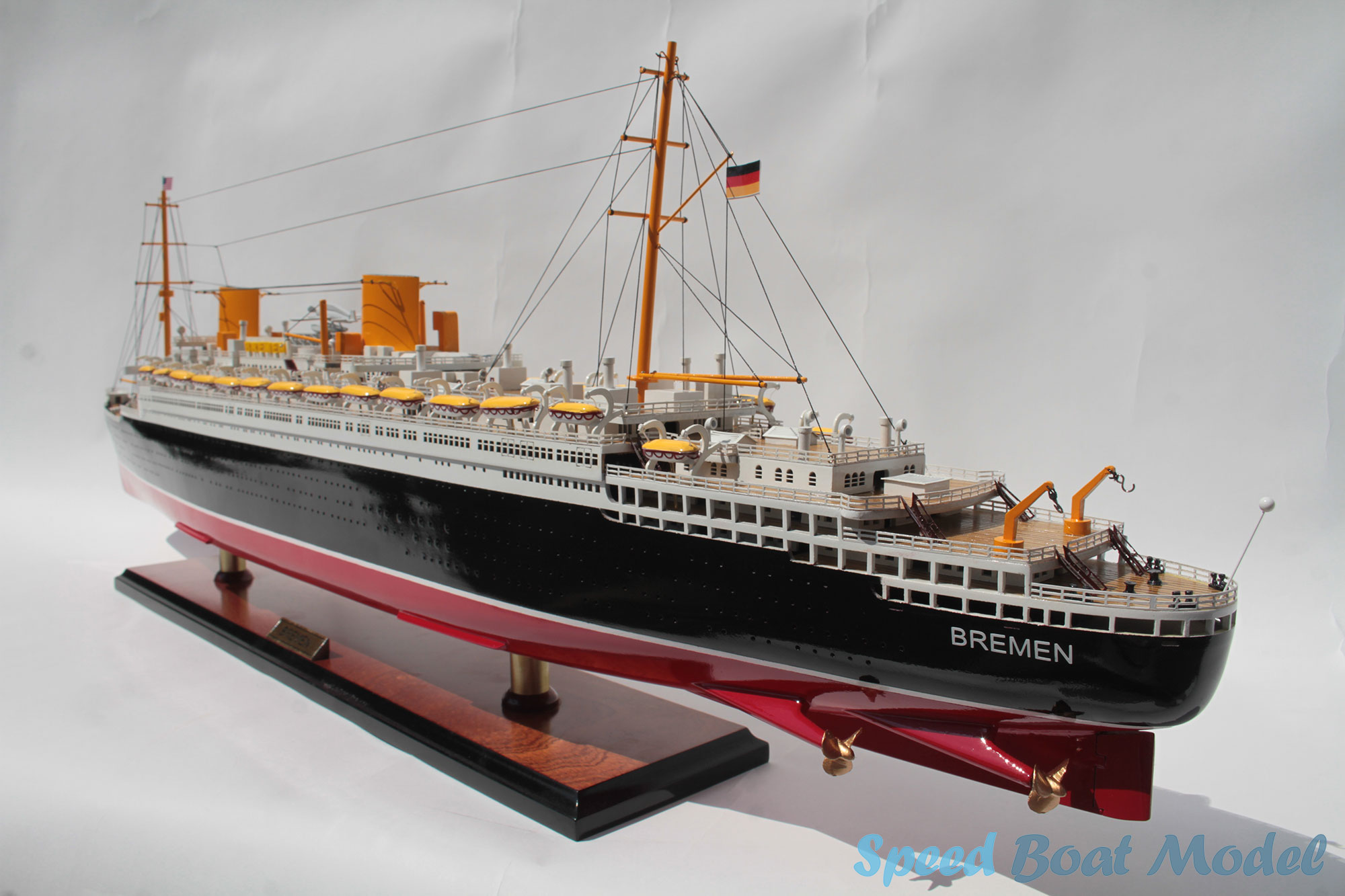 Ss Bremen Ocean Liner Model 37