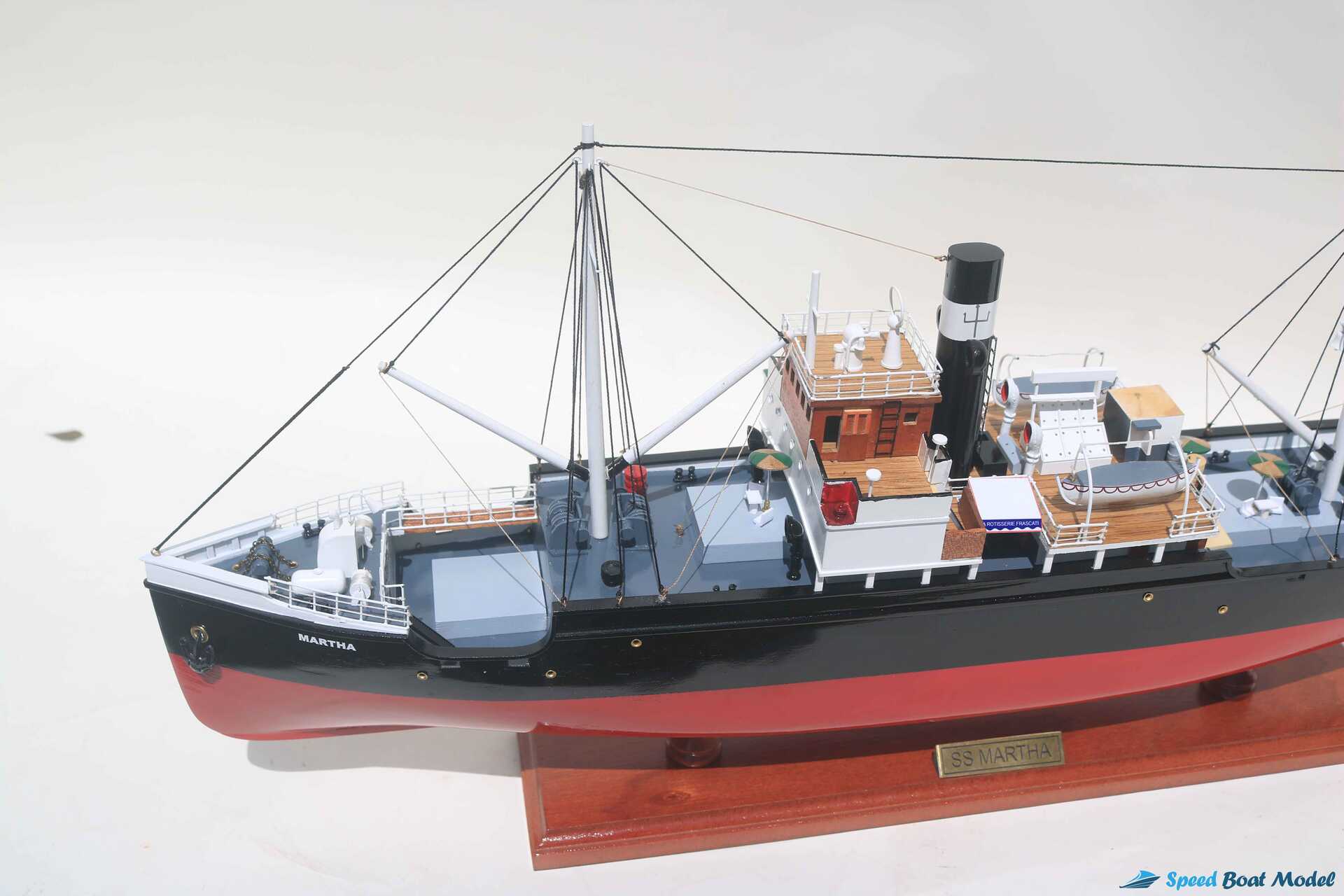 Ss Martha Wooden Ship Model (11) Speed Boad Model Ss Martha Wooden Ship Model (11) Speed Boad Model