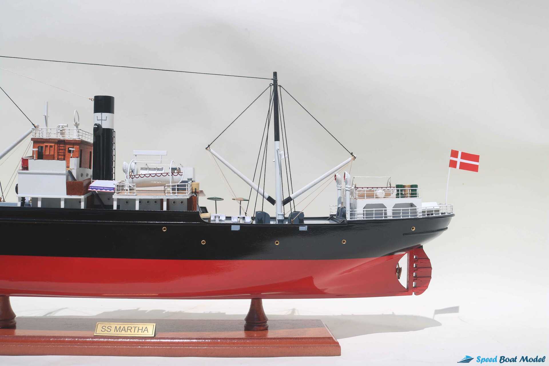 Ss Martha Wooden Ship Model (12) Speed Boad Model Ss Martha Wooden Ship Model (12) Speed Boad Model