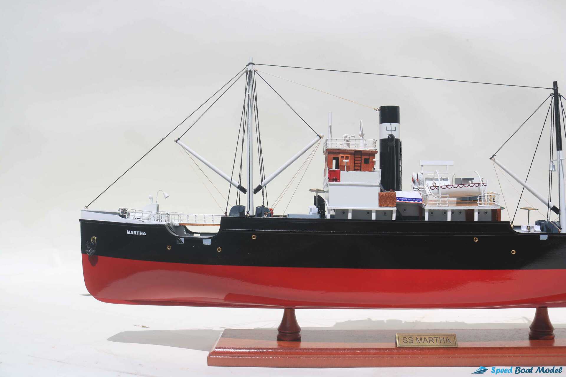 Ss Martha Wooden Ship Model (13) Speed Boad Model Ss Martha Wooden Ship Model (13) Speed Boad Model