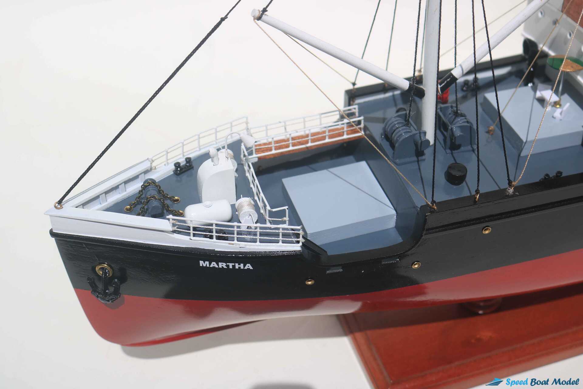 Ss Martha Wooden Ship Model (5) Speed Boad Model Ss Martha Wooden Ship Model (5) Speed Boad Model