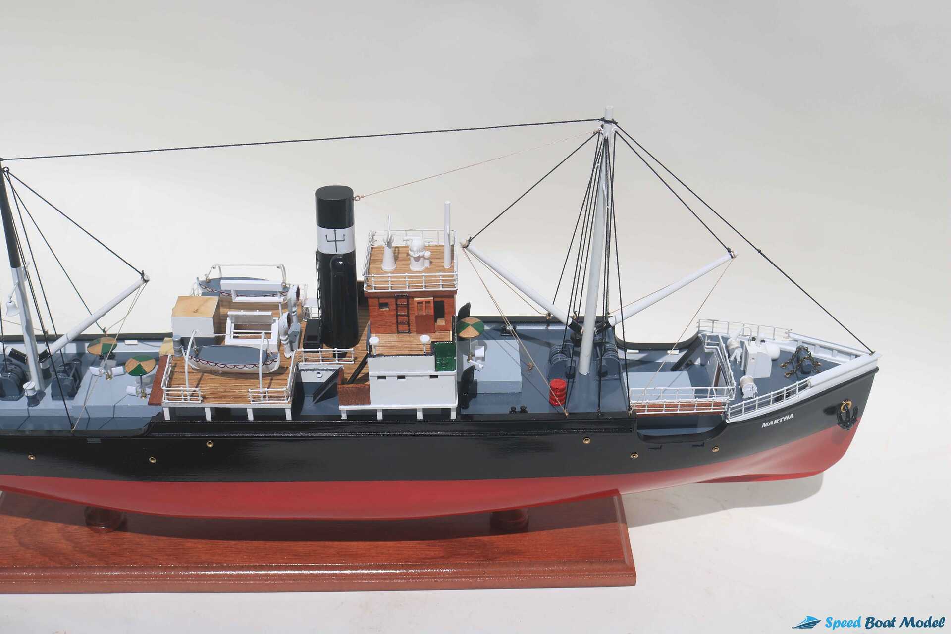 Ss Martha Wooden Ship Model (8) Speed Boad Model Ss Martha Wooden Ship Model (8) Speed Boad Model