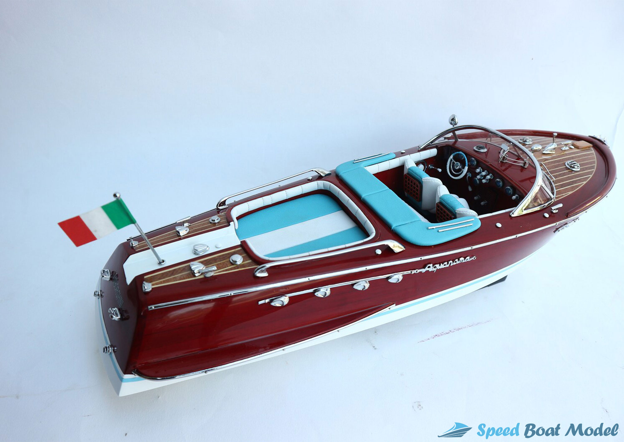 Super Riva Lamborghini Classic Speed Boat Model