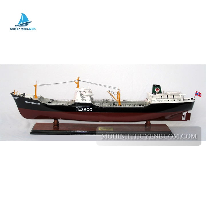 Commercial Ship Texaco Belgium Model Lenght 80