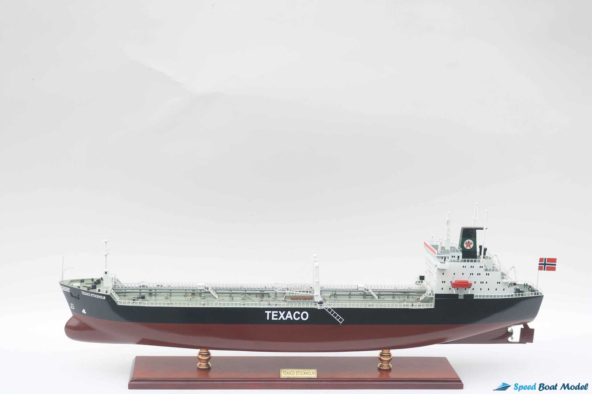 Texaco Stockholm Commercial Ship Model 31.5" 10 Texaco Stockholm Commercial Ship Model (10) Speed Boad Model