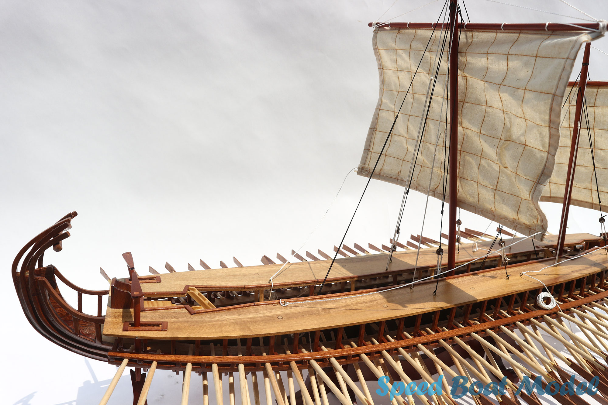 Trireme Traditional Boat Model 33.8"