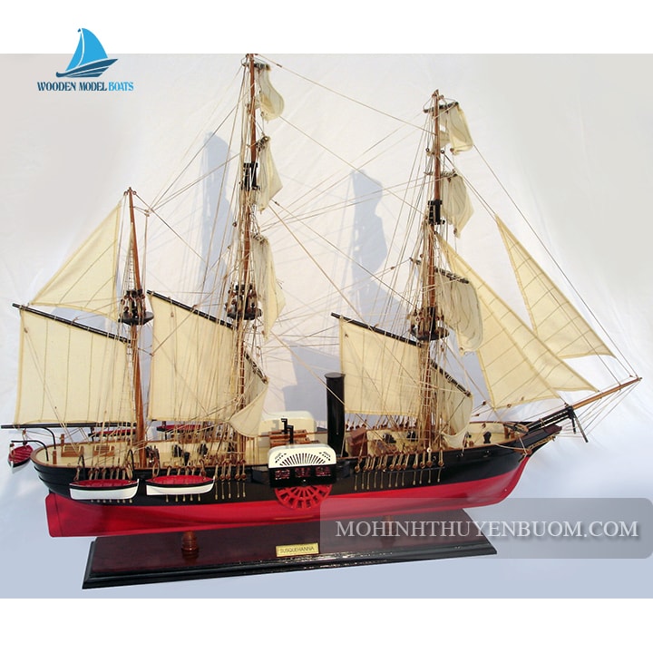 Tall Ship Uss Susquehanna Model