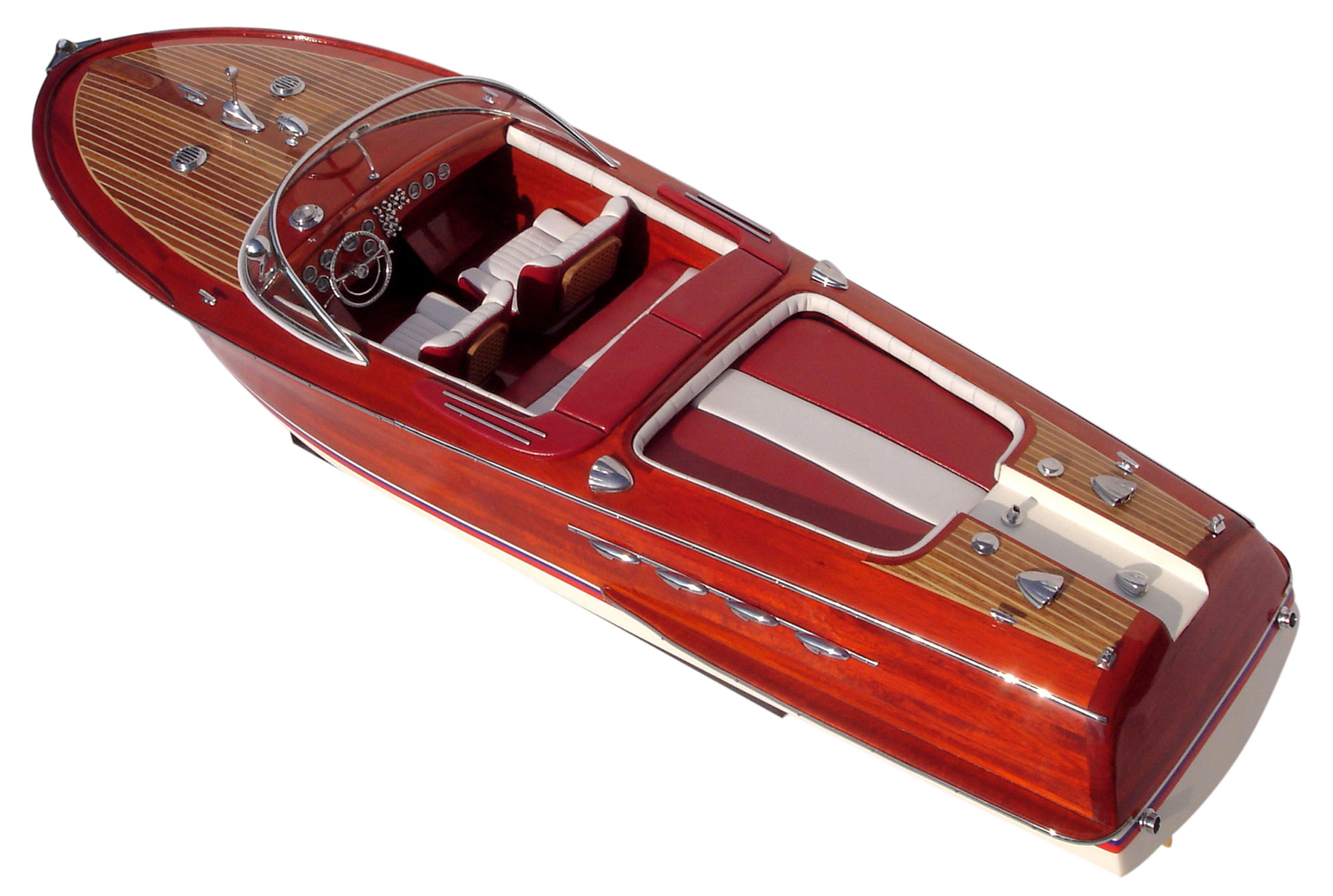 Classic Boat Riva Aquarama Red Model Lenght 87