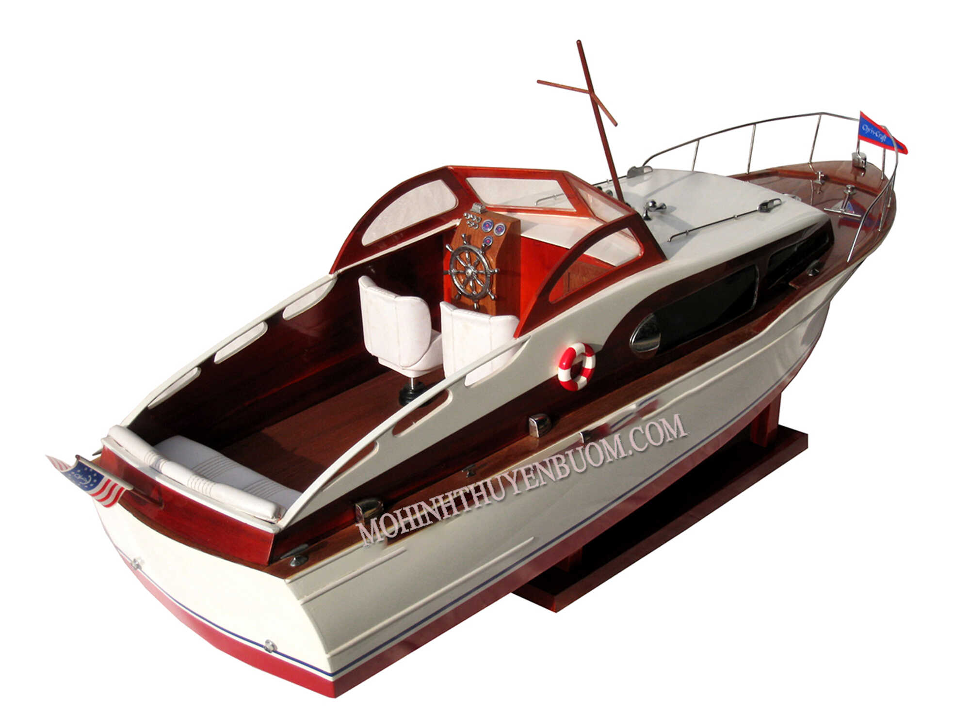 Classic Speed Boat Chris Craft Commander 1954 Model