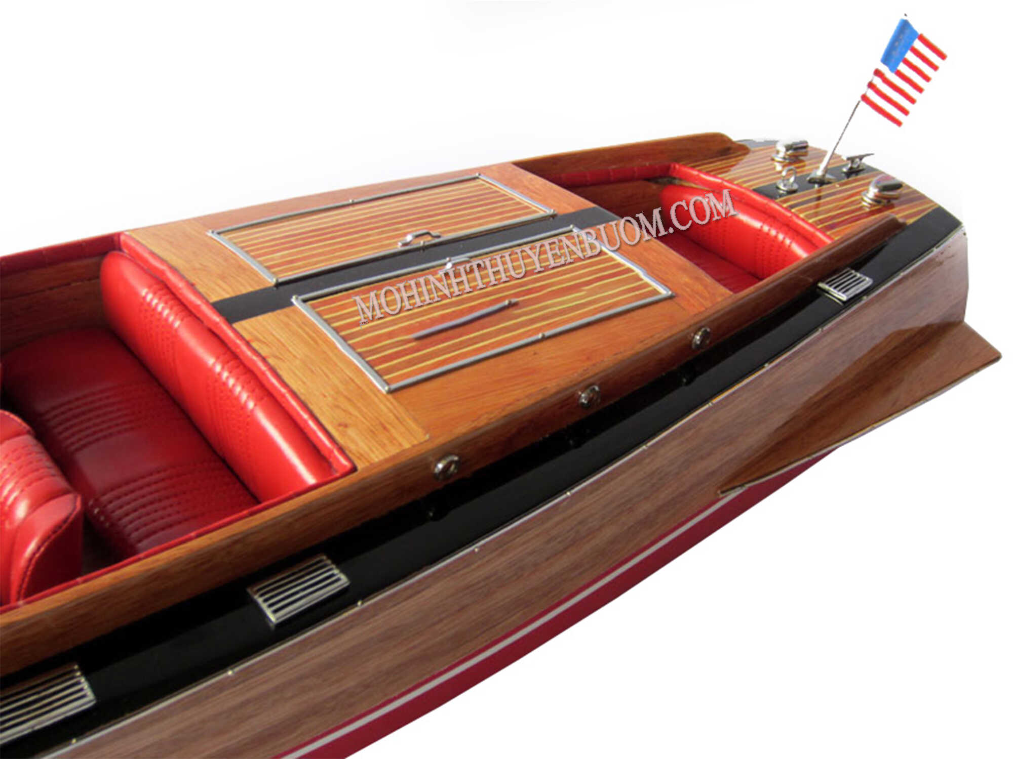 Chris Craft Runabout Classic Boat Model