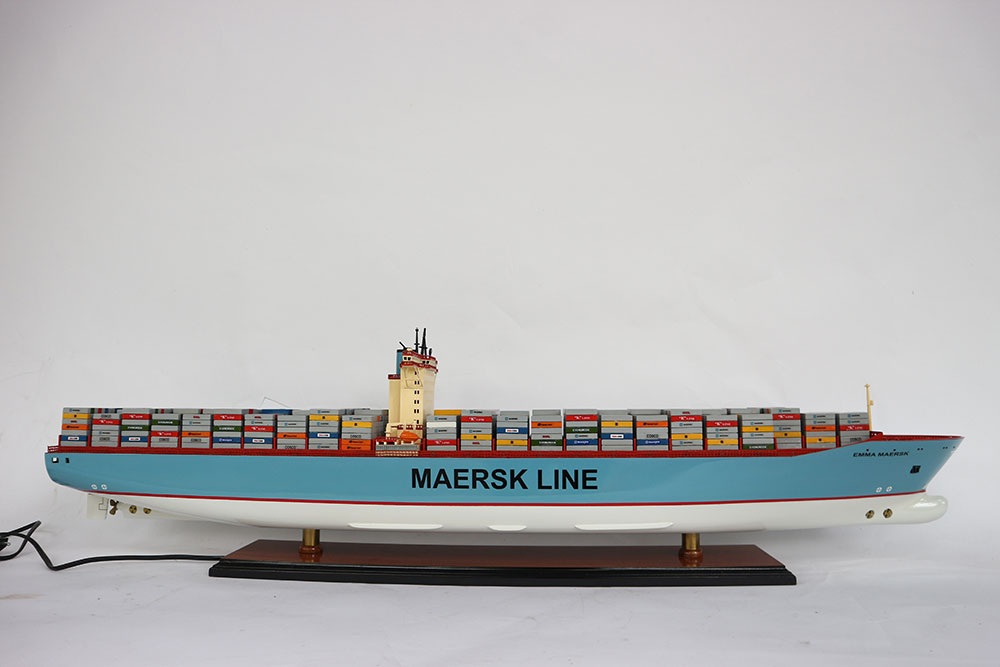 Emma Maersk Boat Model With Light Lenght 105