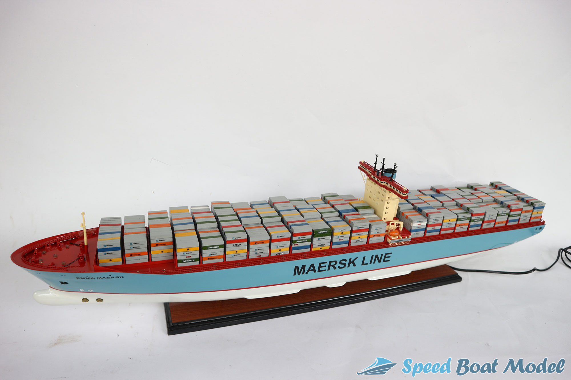 Emma Maersk Boat Model With Light 41.3"