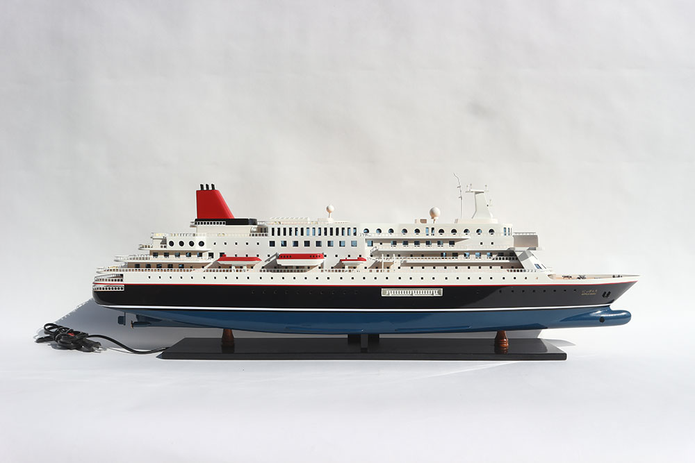 Nippon Maru Boat Model With Light Lenght 100