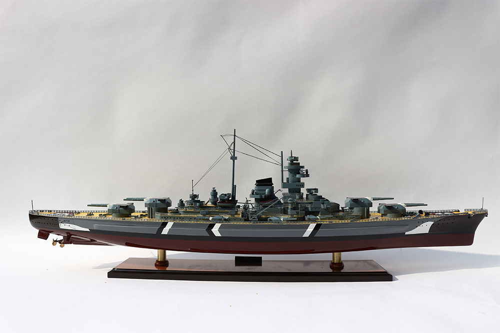 Bismarck Warship Model Boat 18 Bismarck Warship Model (4)
