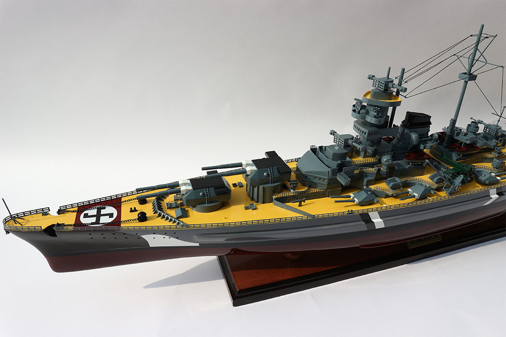 Bismarck Warship Model Boat 19 Bismarck Warship Model (5)