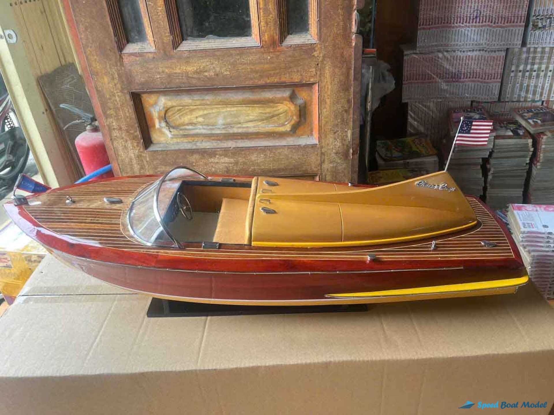 Chris Craft Cobra 1955 Classic Speed Boat Model (1) Speed Boad Model
