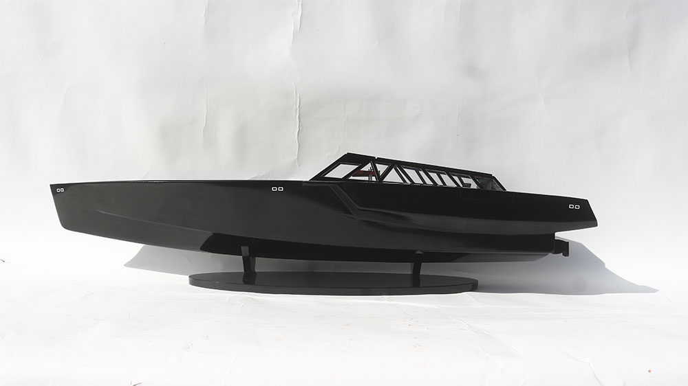 Modern Yacht Wally Power 118 Black Model (3)