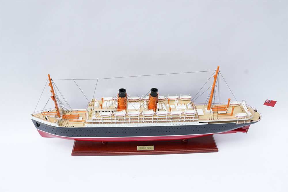 Ocean Liner Empress Of Ireland Model
