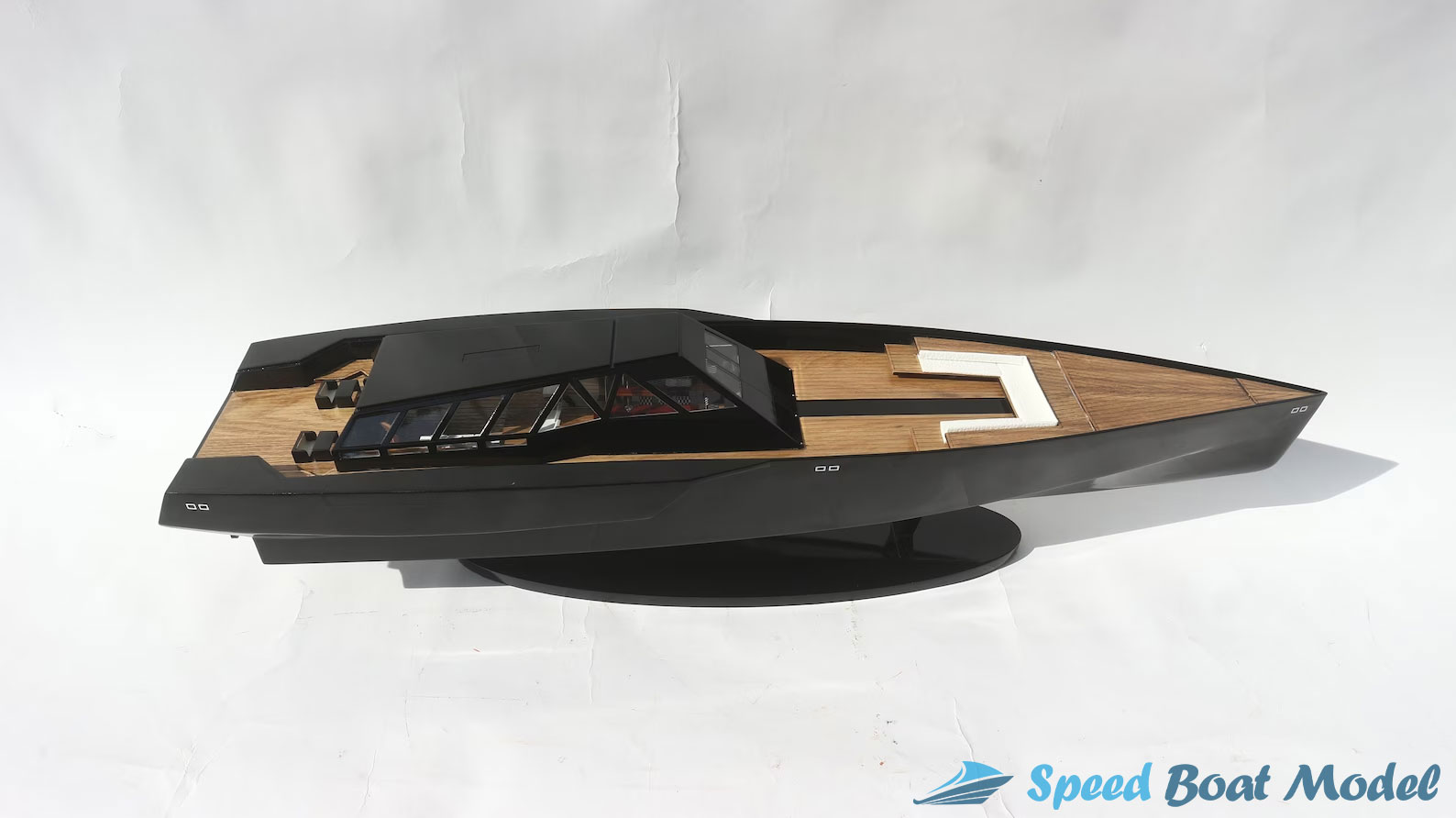 Wally Power 118 Black Modern Yacht Model