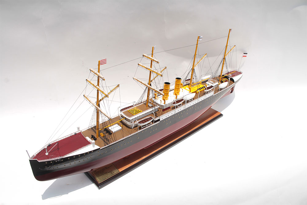 Commercial Ship Elbe Model Lenght 80 17 Commercial Ship Elbe Model (5)