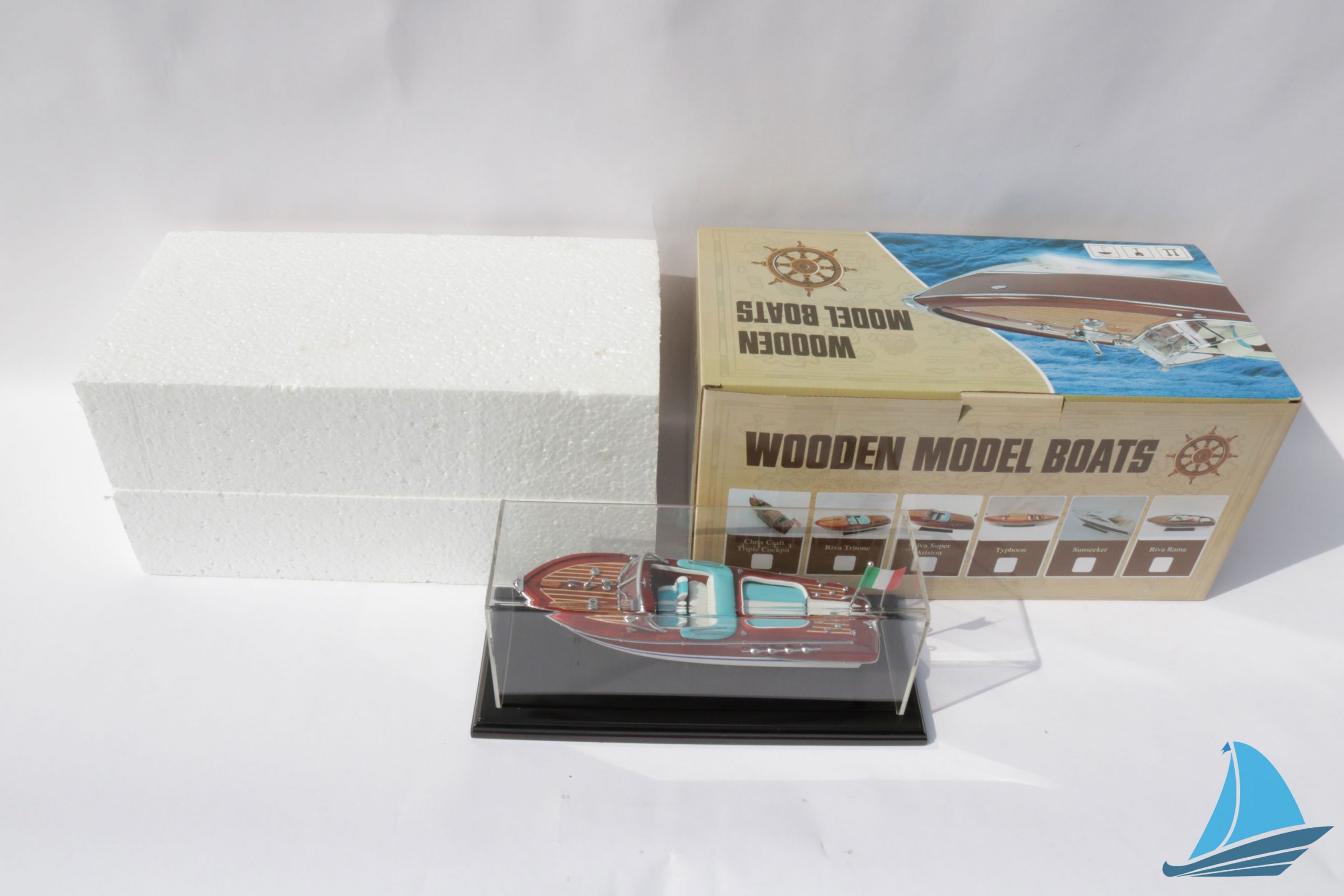 Display Case For Riva Aquarama Classic Boat Model 17 Display Case For Riva Aquarama Classic Boat Model