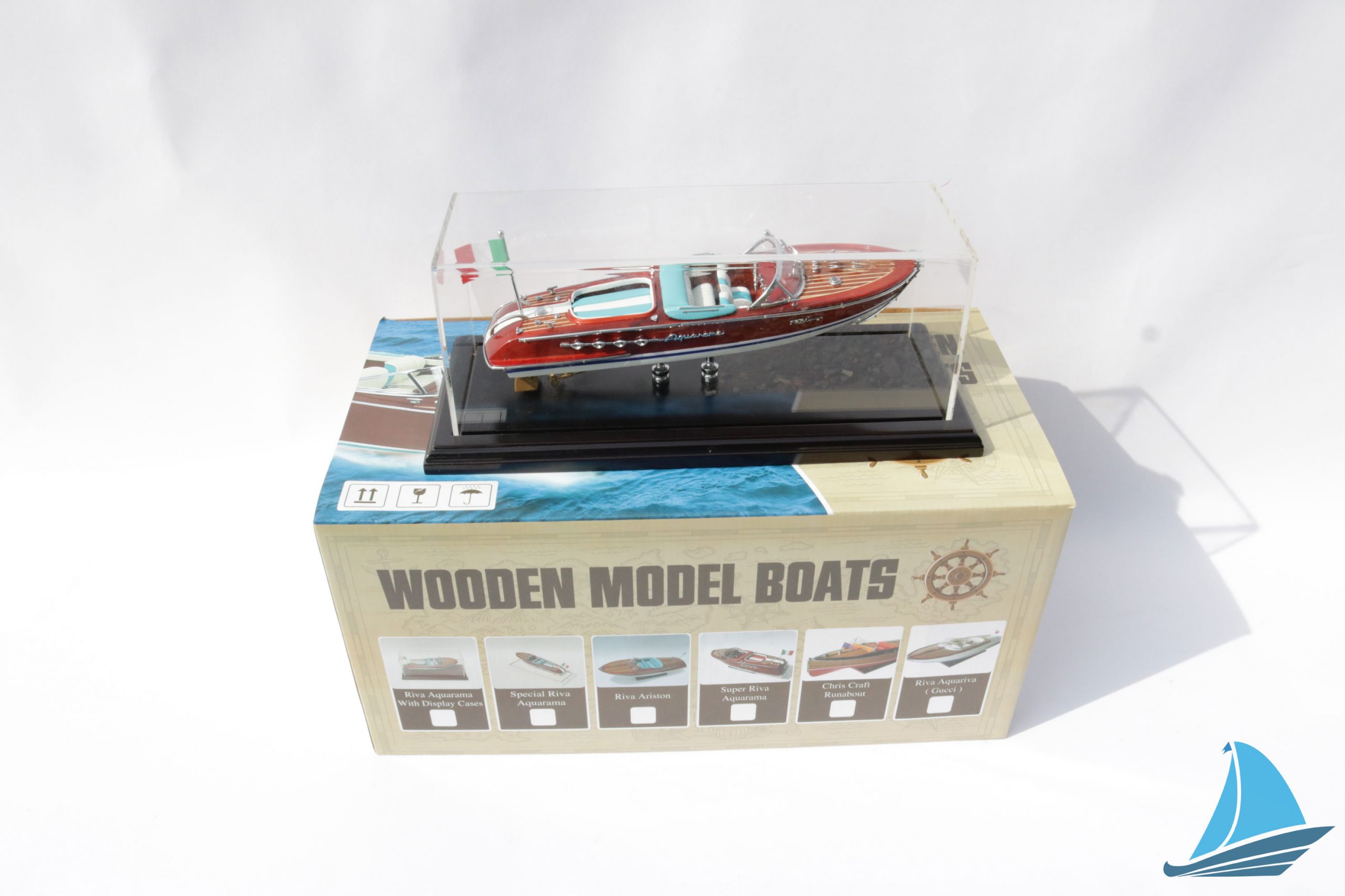 Display Case For Riva Aquarama Classic Boat Model 20 Display Case For Riva Aquarama Classic Boat Model