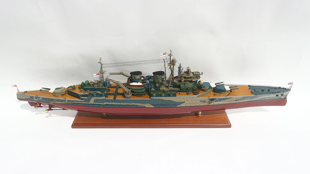 Hms Renown Warship Model Lenght 101 11 Hms Renown Warship Model