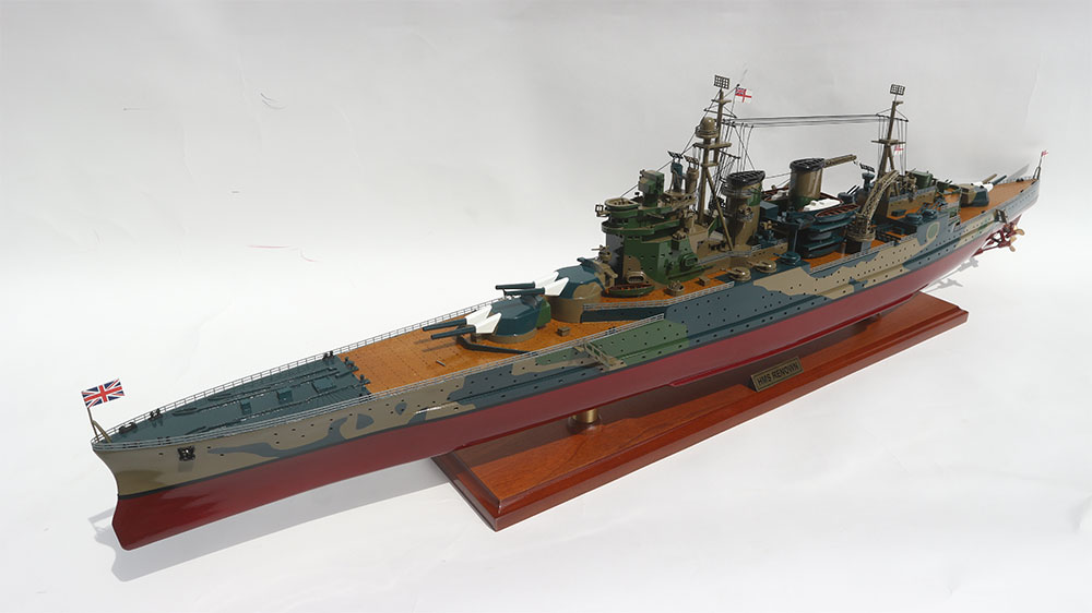 Hms Renown Warship Model Lenght 101 13 Hms Renown Warship Model