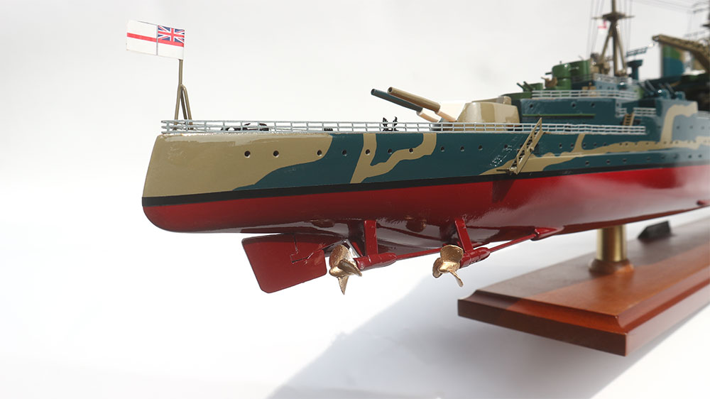 Hms Renown Warship Model Lenght 101 15 Hms Renown Warship Model