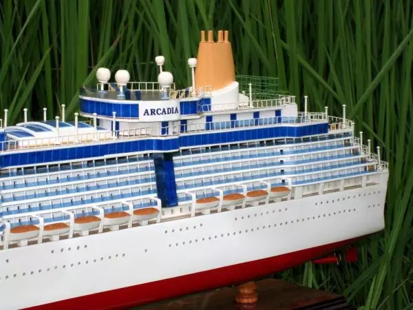 Ocean Liner Arcadia Model Ship
