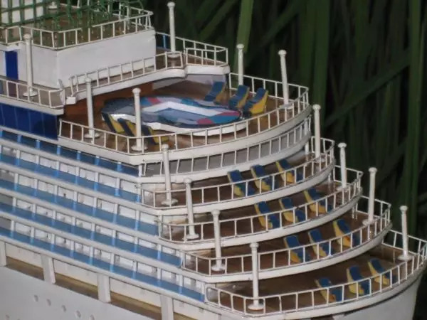 Ocean Liner Arcadia Model Ship