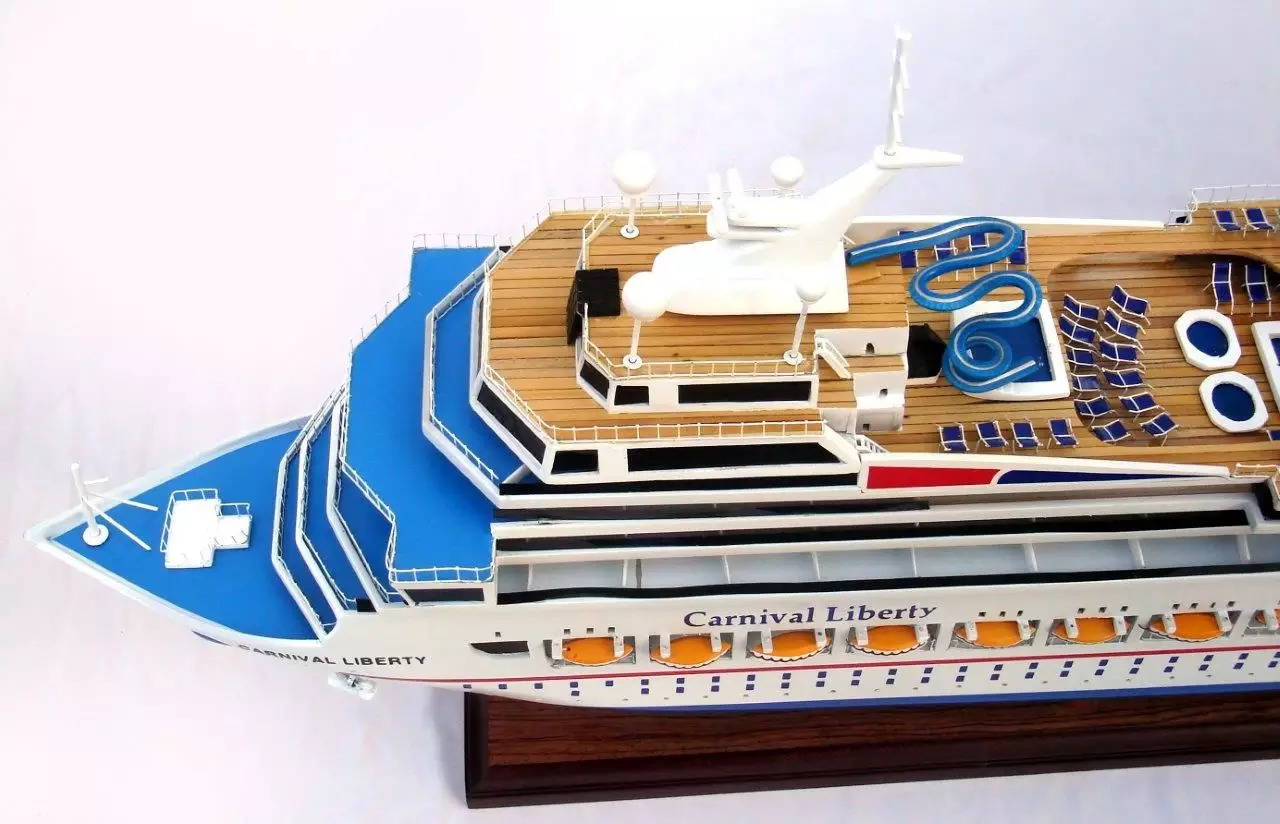 Ocean Liner Carnival Liberty Model