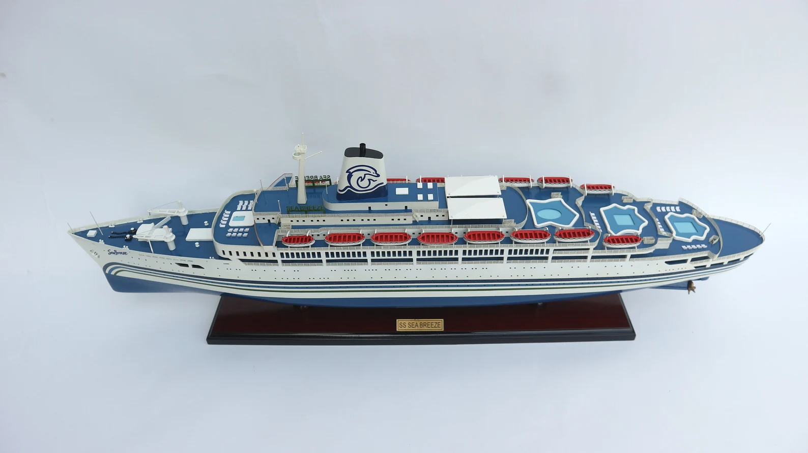 Ocean Liner SS Sea Breeze Model Lenght 61 14 Ocean Liner Ss Sea Breeze Model Lenght 61