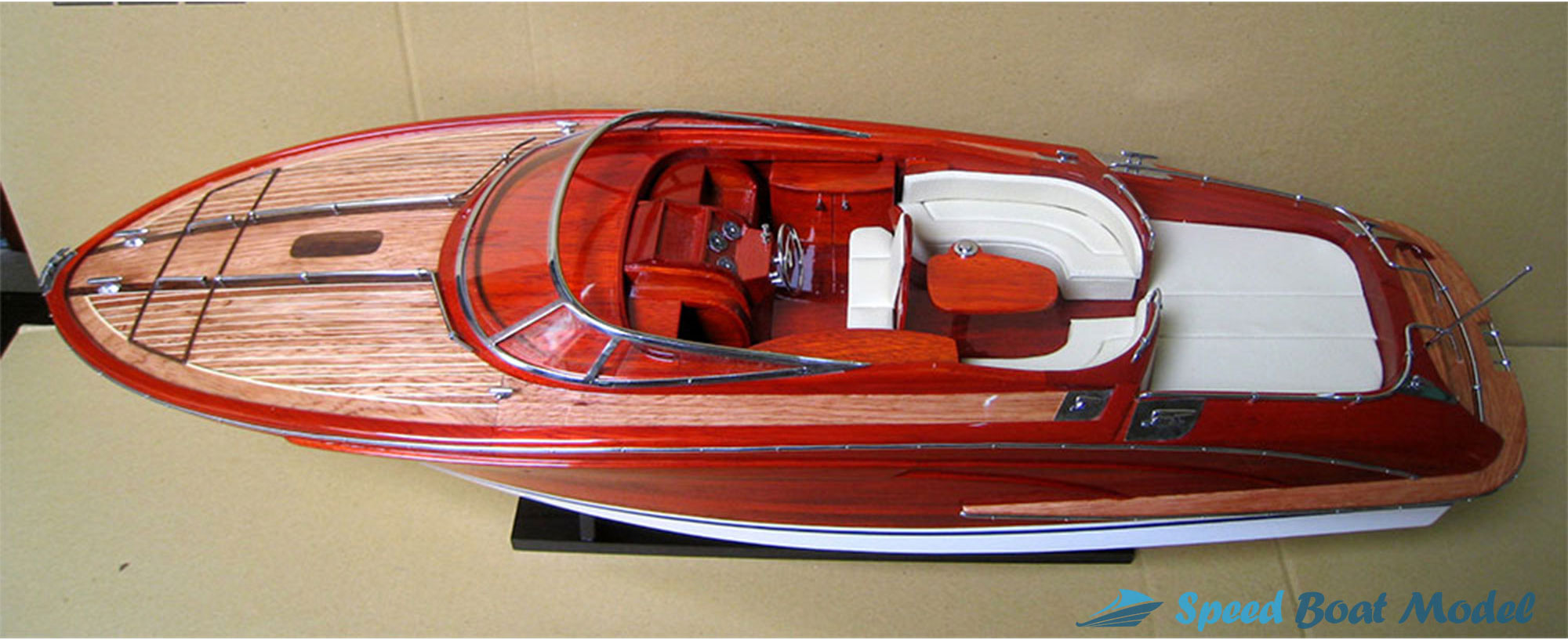 Riva Rama 44 Classic Speed Boat Model 25.6"