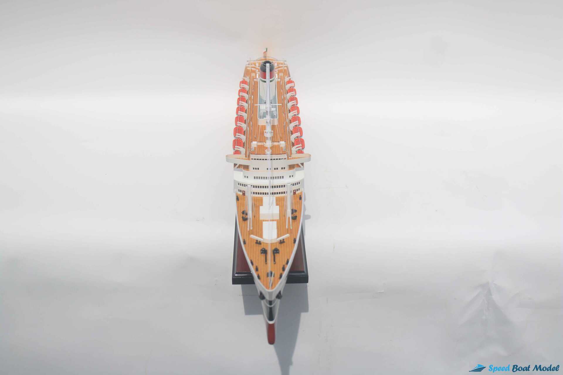 Ss Leonardo Da Vinci Black & Red Hull Ocean Liner Model (4) Speed Boad Model Ss Leonardo Da Vinci Black & Red Hull Ocean Liner Model (4) Speed Boad Model