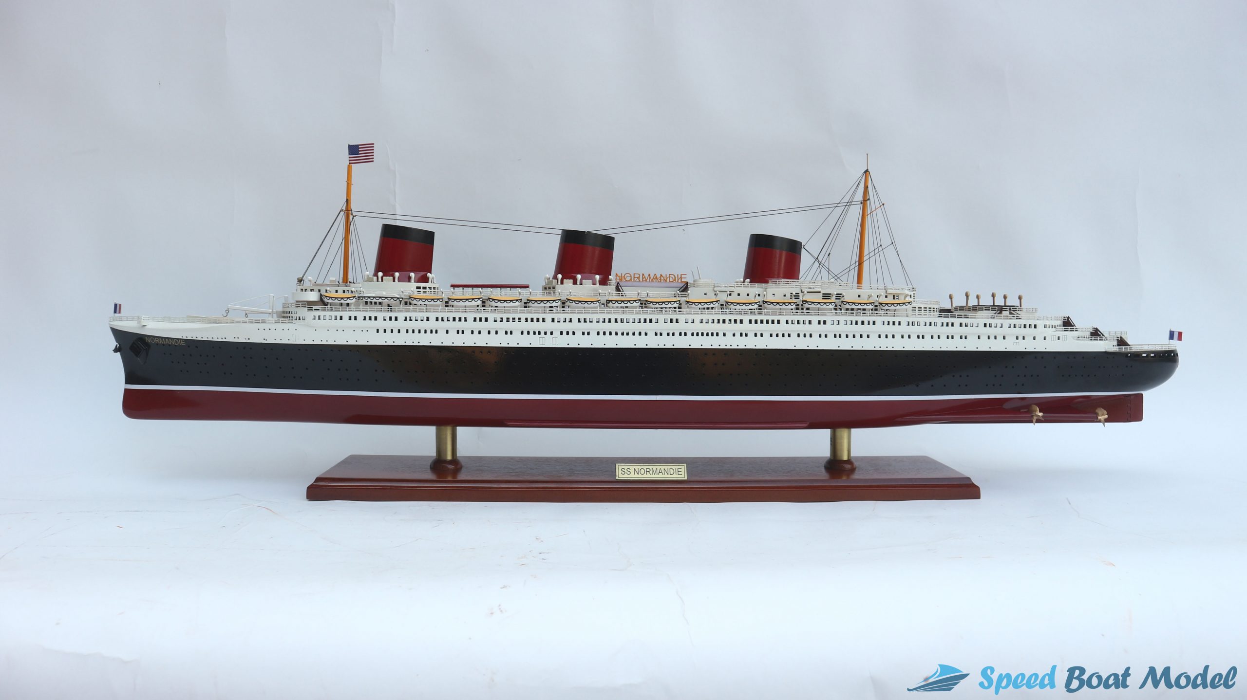 SS Normandie Cruise Ship Model