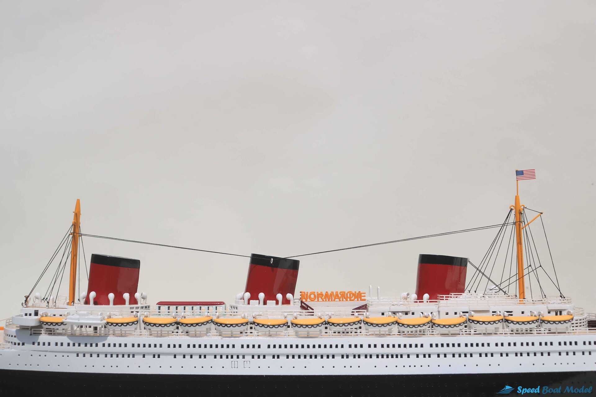 Ss Normandie Cruise Ship Model (3) Speed Boad Model Ss Normandie Cruise Ship Model (3) Speed Boad Model