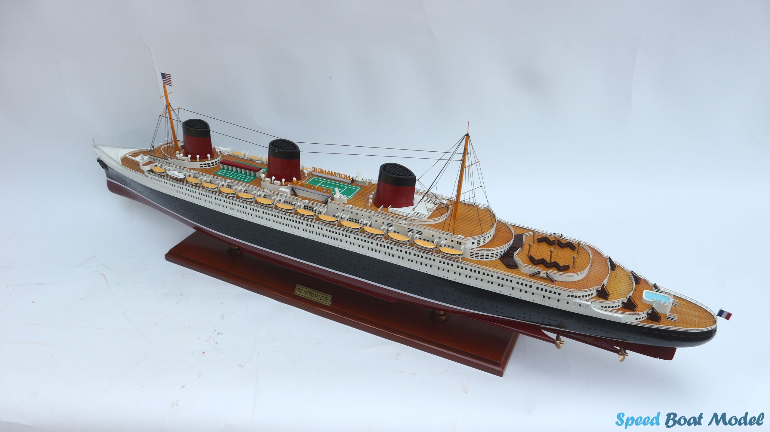 SS Normandie Cruise Ship Model 15 Ss Normandie Cruise Ship Model