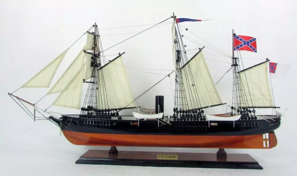 Tall Ship Css Alabama Model (3)