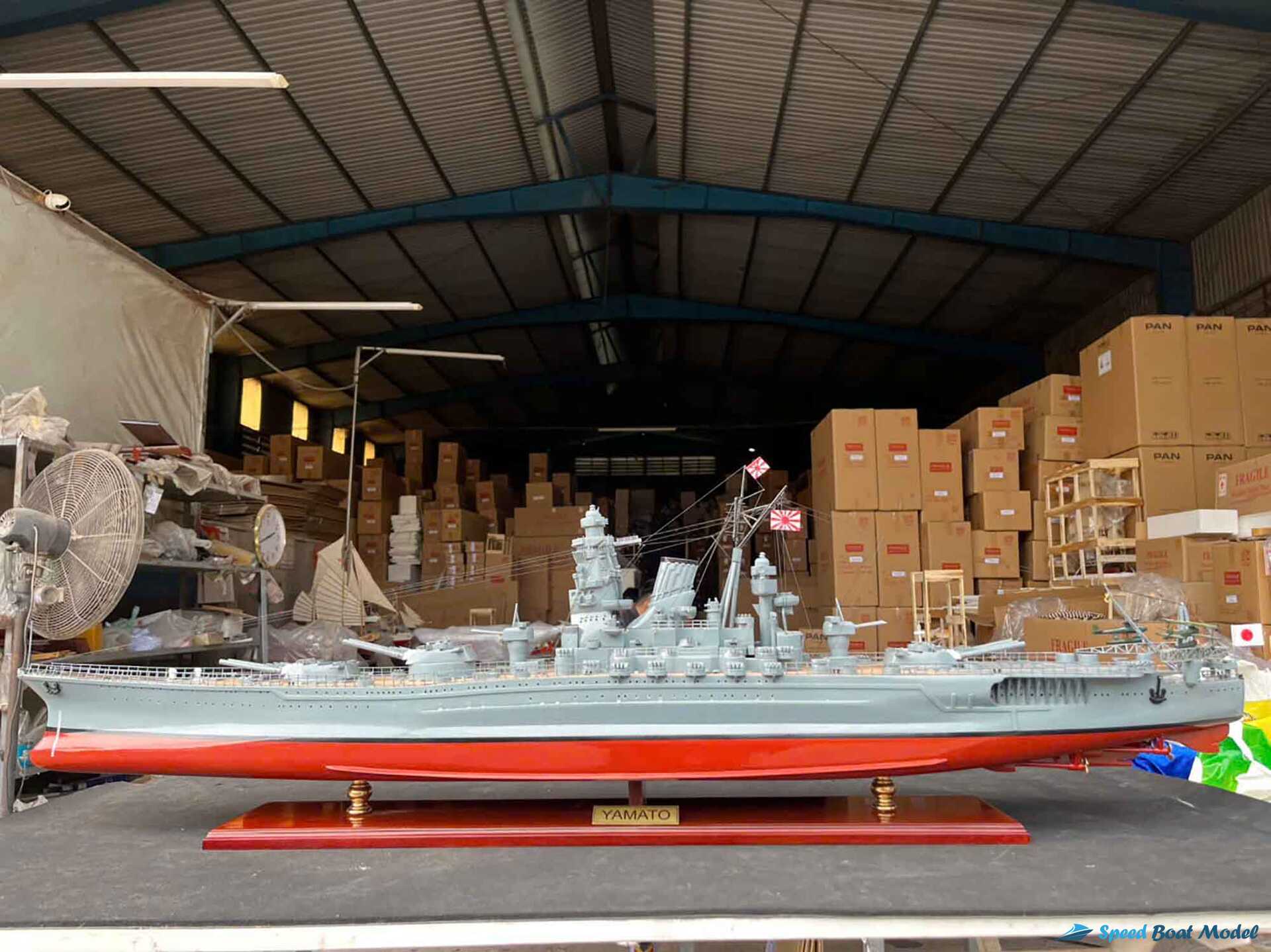 Yamato Japanese Battles Ship Model (11) Speed Boad Model Yamato Japanese Battles Ship Model (11) Speed Boad Model