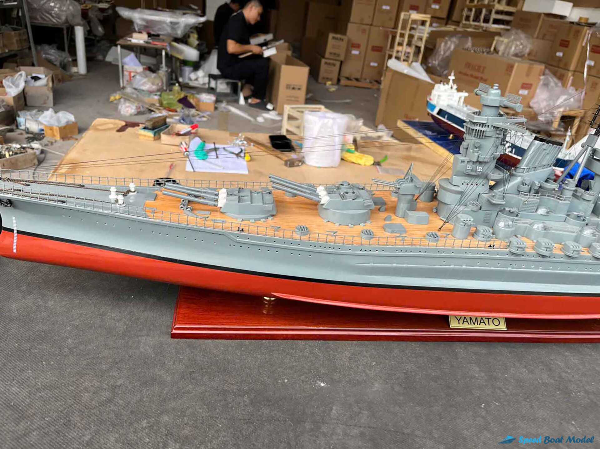Yamato Japanese Battles Ship Model (12) Speed Boad Model Yamato Japanese Battles Ship Model (12) Speed Boad Model