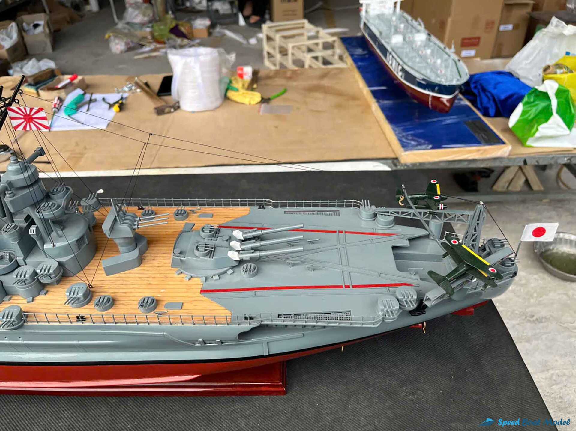 Yamato Japanese Battles Ship Model (13) Speed Boad Model Yamato Japanese Battles Ship Model (13) Speed Boad Model