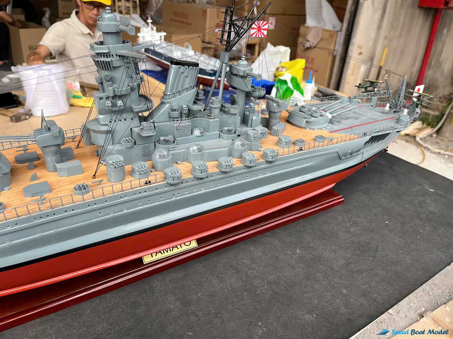 Yamato Japanese Battles Ship Model (3) Speed Boad Model Yamato Japanese Battles Ship Model (3) Speed Boad Model