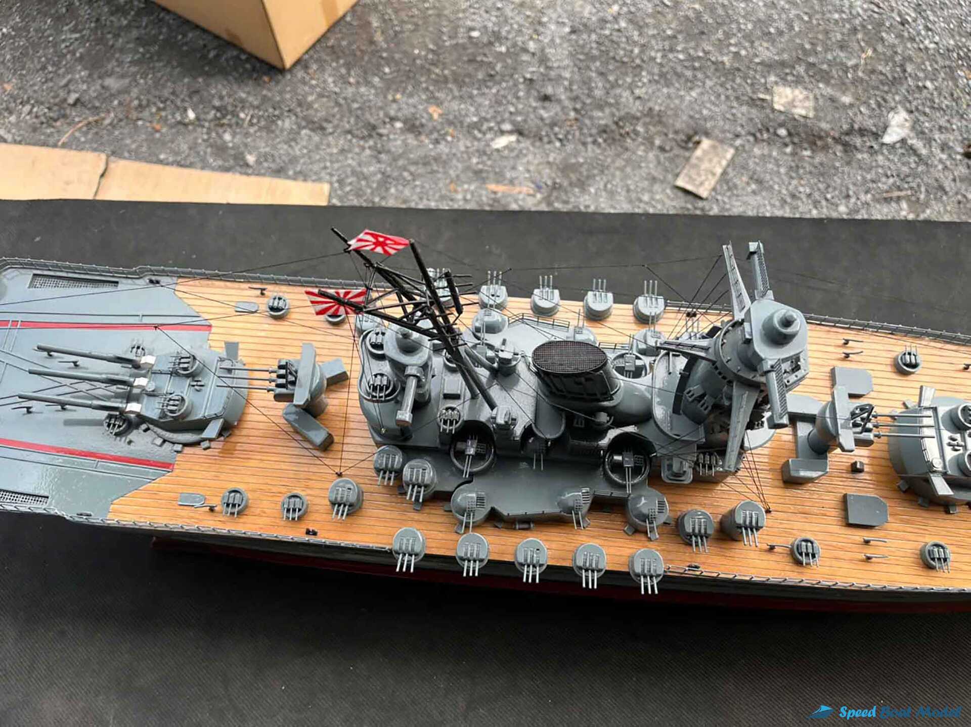 Yamato Japanese Battles Ship Model (7) Speed Boad Model Yamato Japanese Battles Ship Model (7) Speed Boad Model