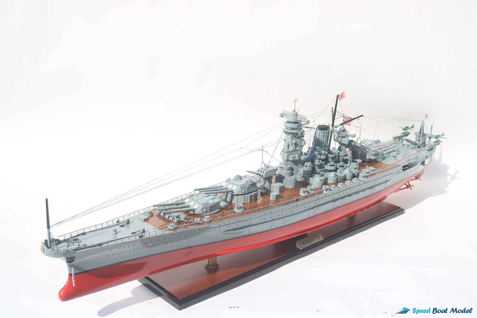 Yamato Japanese Battles Ship Model (8) Speed Boad Model