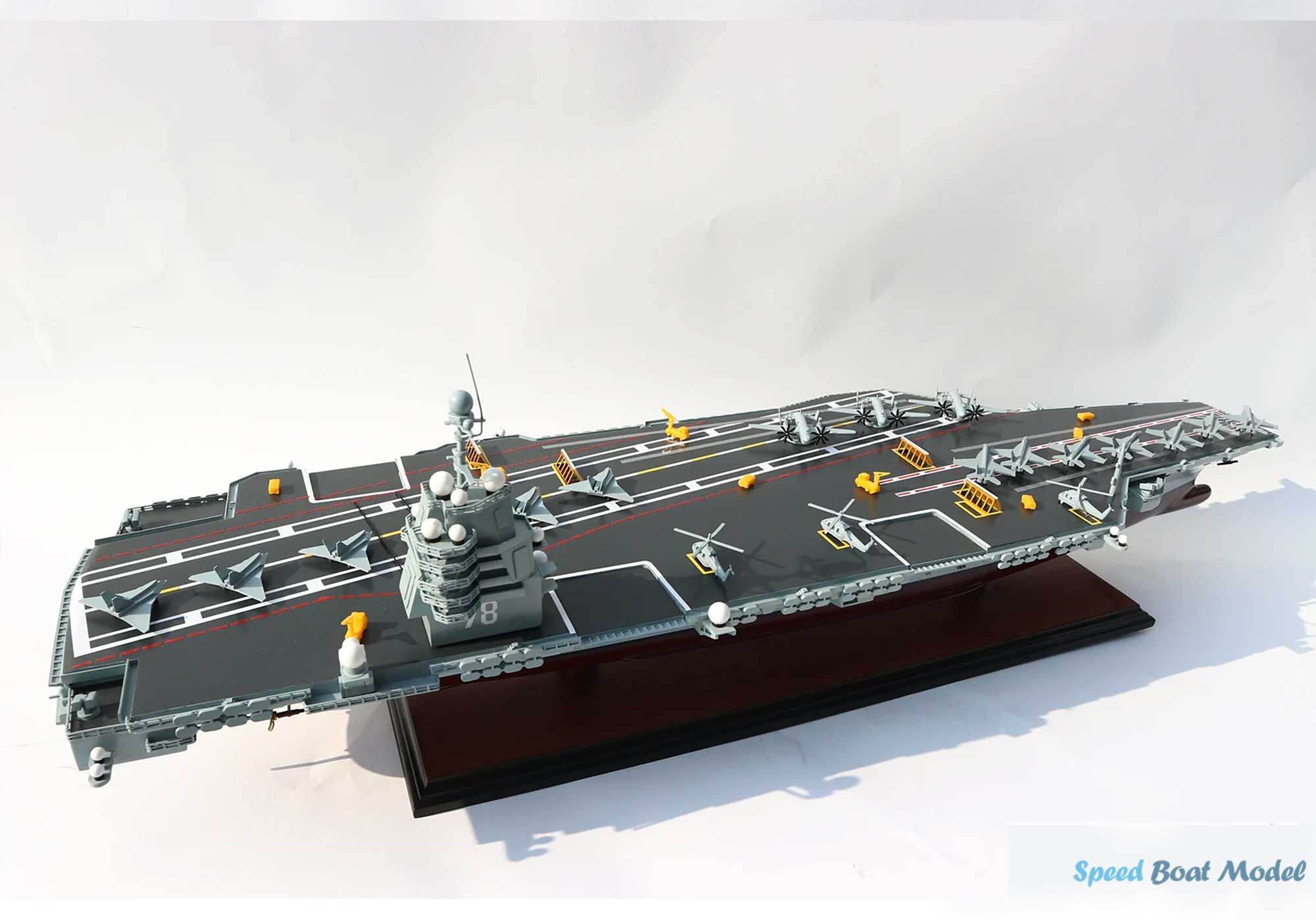 Aircraft Carrier Uss Gerald Ford Warship Model 38" 13 Aircraft Carrier Uss Gerald Ford Warship Model 38
