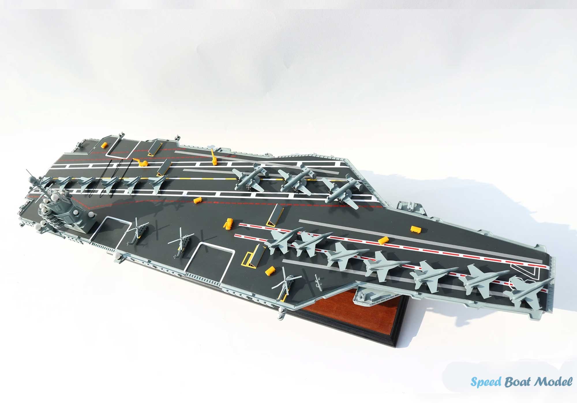 Aircraft Carrier Uss Gerald Ford Warship Model 38" 15 Aircraft Carrier Uss Gerald Ford Warship Model 38