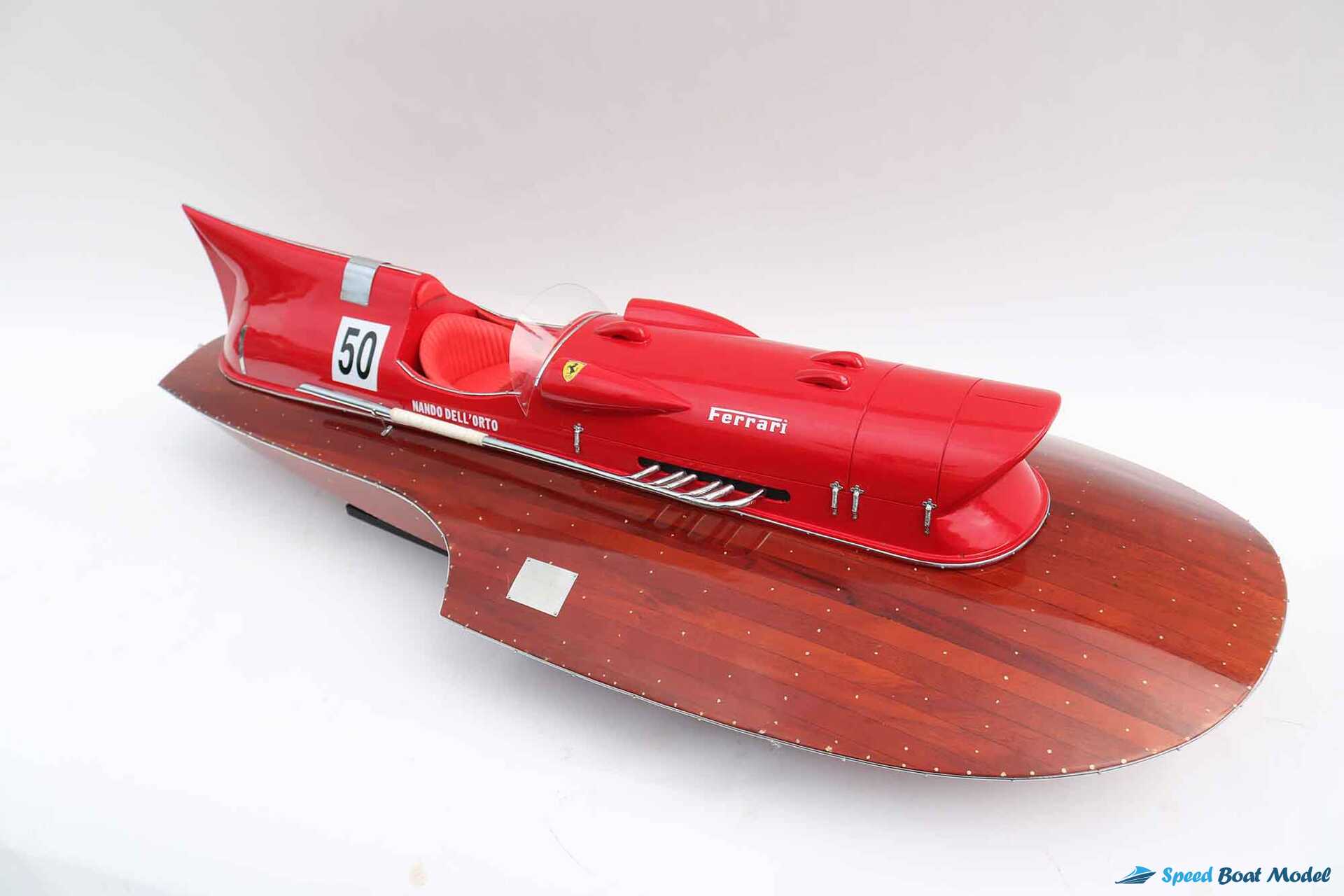 Ferrari Hydroplane 1954 Speed Boat Model (1) Speed Boad Model