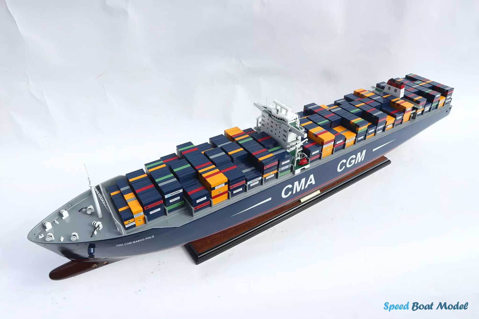 CMA CGM Marco Polo Commercial Ship Model 27.6"